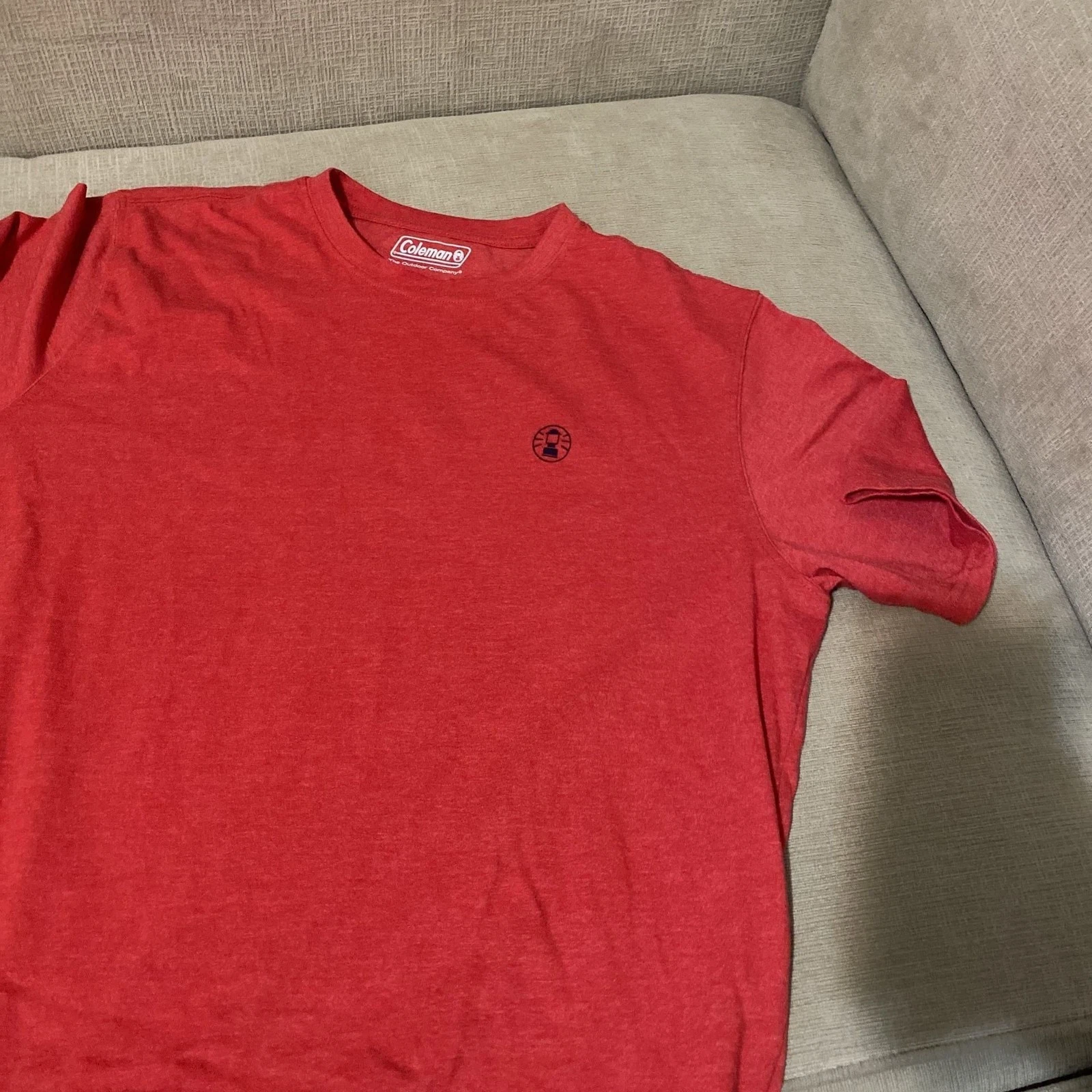 Coleman Red Graphic T Shirt-L