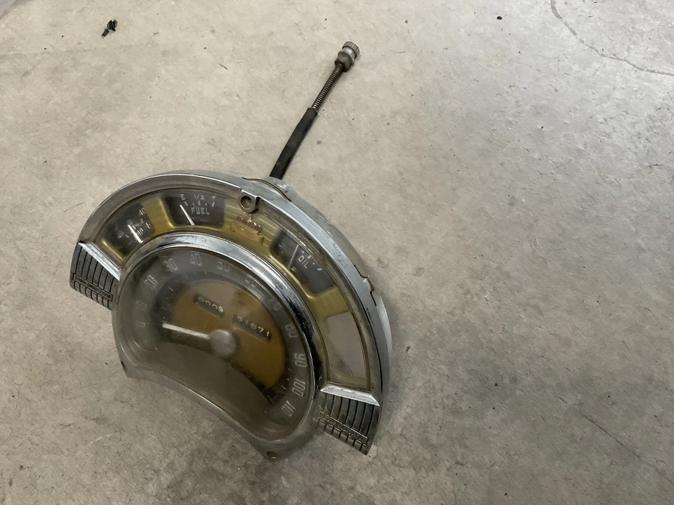 1949 1950 1951 1952 53 Chrysler приборной панели Imperial New Yorker Виндзор  - Изображение 2 из 4