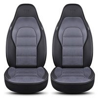 SchonbezüGe SitzbezÜGe FüR Smart Fortwo 453 Bj Ab 2014 In Schwarz/Grau LT2