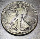 1918 50C Walking Liberty Half Dollar