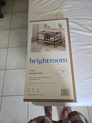 Brightroom 2 Tier Storage Rack