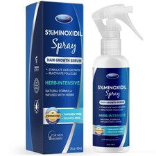 5 Minoxidil Hair Regrowth Spray : Minoxidil for Women Hair Growth Treatment,...