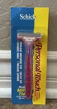 Vintage 1995-96 Schick Personal Touch For Women Twin Blade Pink Razor