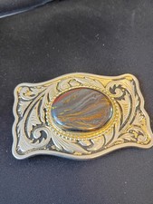 Western Belt Buckle With Stone