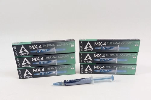 Arctic MX-4 Carbon Thermal Paste 4g Tubes High Performance Set of 6