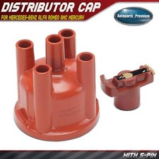 Distributor Cap for Volkswagen Jetta Beetle Fastback Volvo 142 244 Yugo GVL GVS