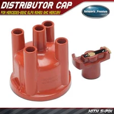 Distributor Cap for Volkswagen Jetta Beetle Fastback Volvo 142 244 Yugo GVL GVS