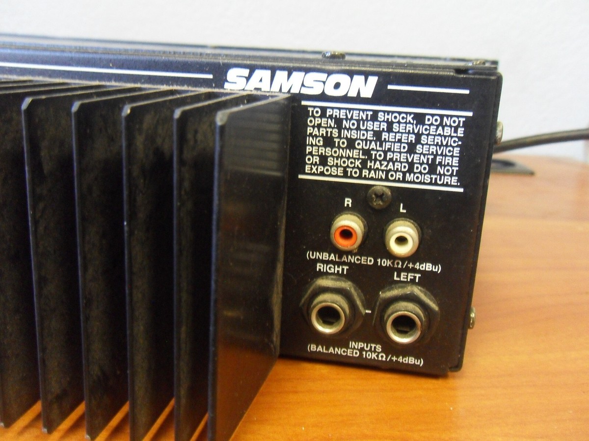 Samson Servo 260 Studio Amp. 260w (130w per channel) 2-Channel