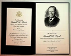 President Gerald R. Ford Capitol Lying in State Funeral Program & Card 2006-07