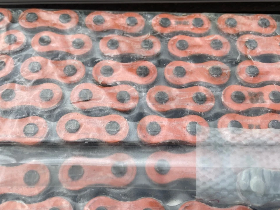 Kette 112 Glieder für KTM 125 Duke, 390, RC125, RC 390, orange, RK520GXW, neu - Bild 3 von 4