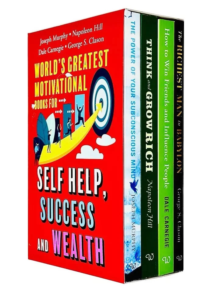 Wilco Books World’s Greatest Motivational Books For Self Help, Success & Wealth 4 Books Collection Box Set - Non Fiction - Paperback - Image 11