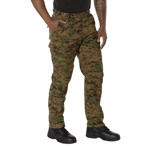 Military Type Tactical Camo Camouflage BDU Cargo Pants - Picture 40 of 46