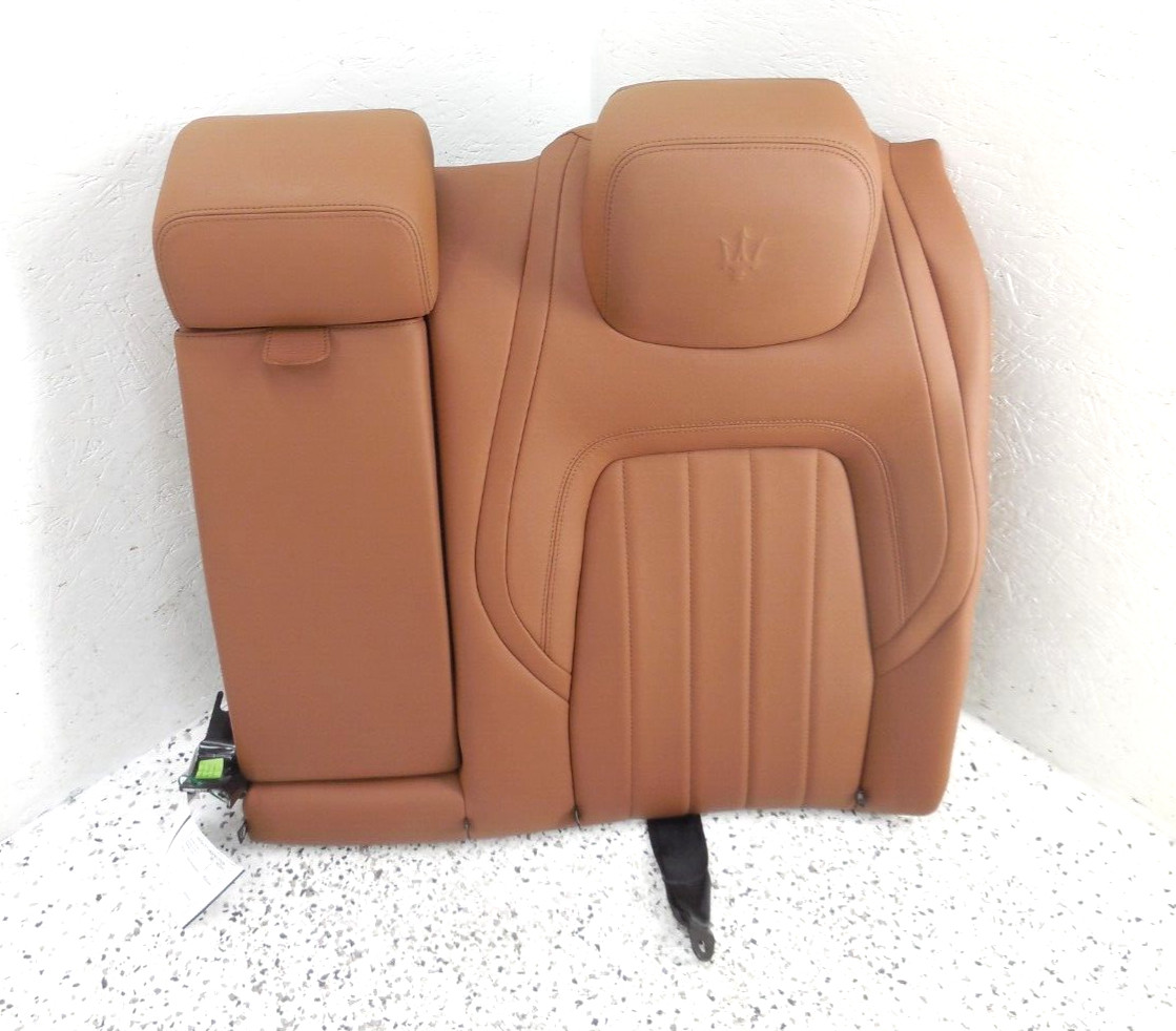 2014-2016 Maserati Quattroporte Rear Upper Back Seat Cushion Driver Left OEM