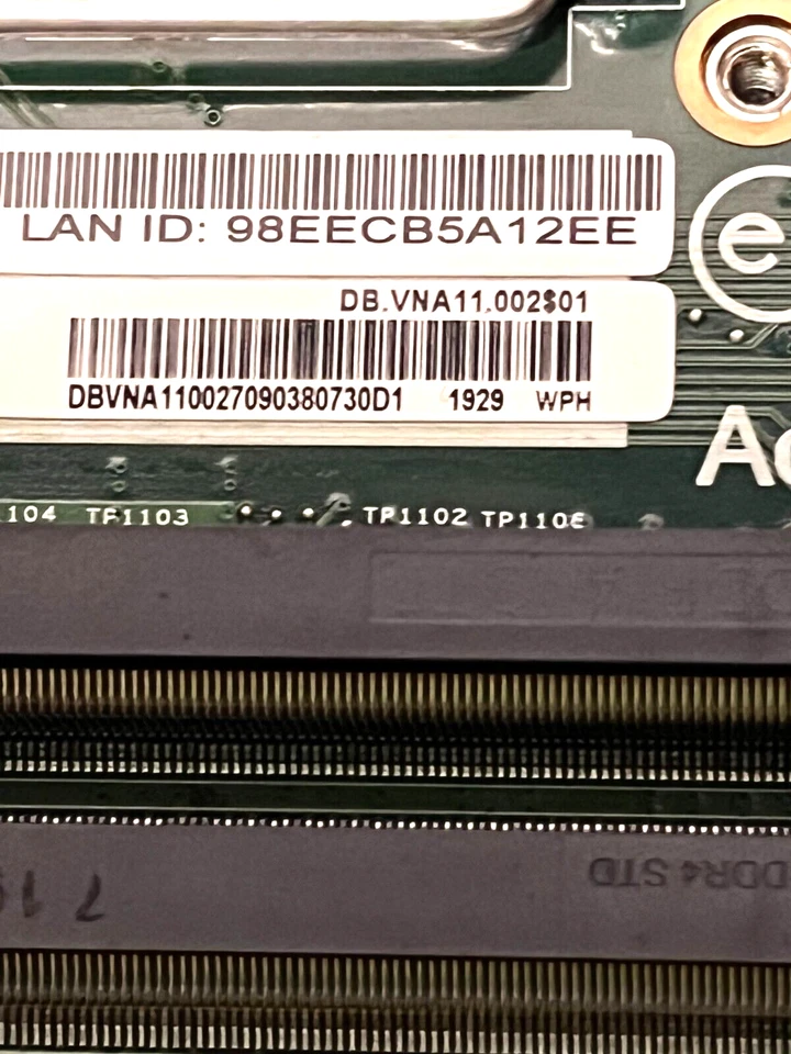 Acer Veriton All-In-One Z4820G mainboard DB.VNA11.002 - Image 3 of 4