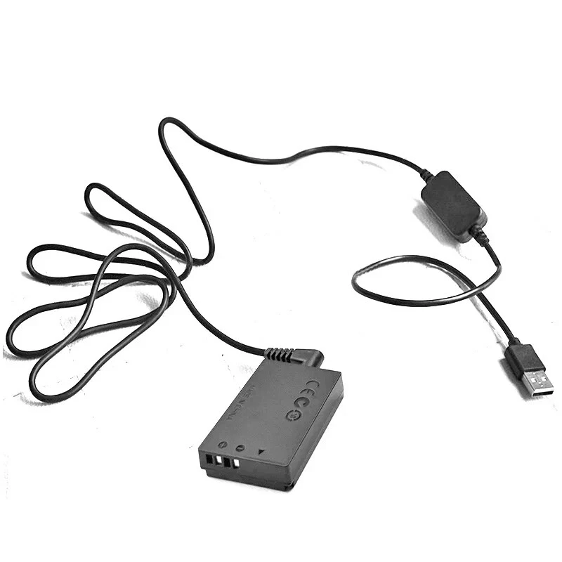 LP E12 LPE12 ACK-E12 DR-E12 Factice Battery&dc Puissance Banque Câble USB Canon - Photo 3/4