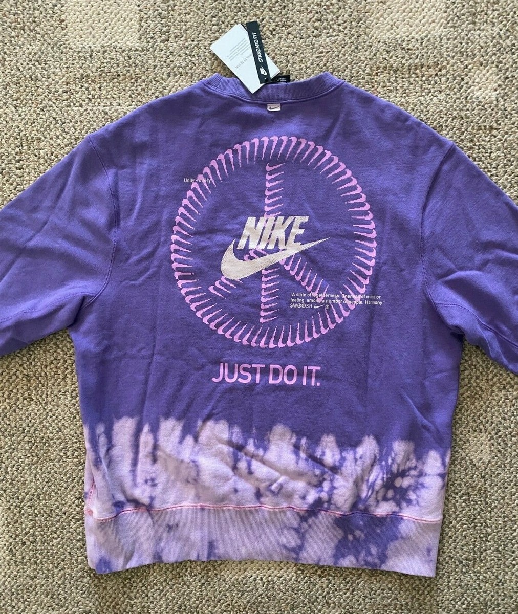 nike sportswear french terry crew