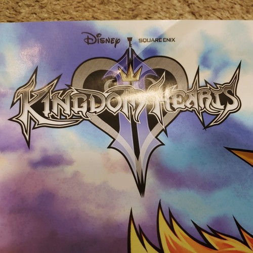 Kingdom Hearts Poster Goofy Donald Duck Disney Trends Int. Square Enix 34" x 22" - Picture 7 of 7