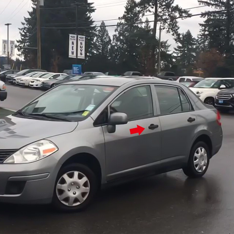 Передняя левая ручка внешней двери со стороны водителя для Nissan Versa 2007-2012 годов выпуска NI1310130 - Изображение 2 из 4