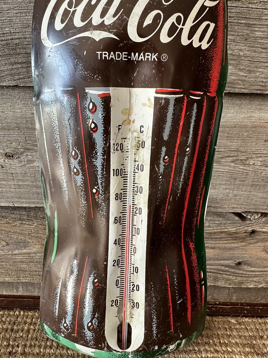Vintage Coca Cola Bottle Thermometer | eBay