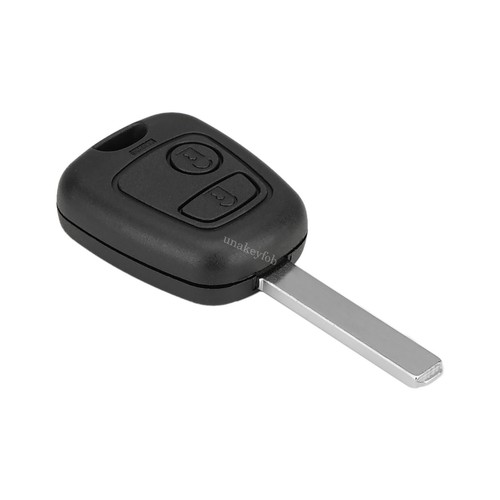2 Tasten Funk Schlüssel Rohling VA2 für Citroen C1 C2 C3 Peugeot 107 Toyota Aygo - Bild 8 von 8
