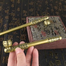 Portasigarette vintage in ottone grande filtro benedizione portasigarette nuovo