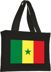 Bandiera Senegal Cotone Shopping Bag Scelta Di Colori Ebay