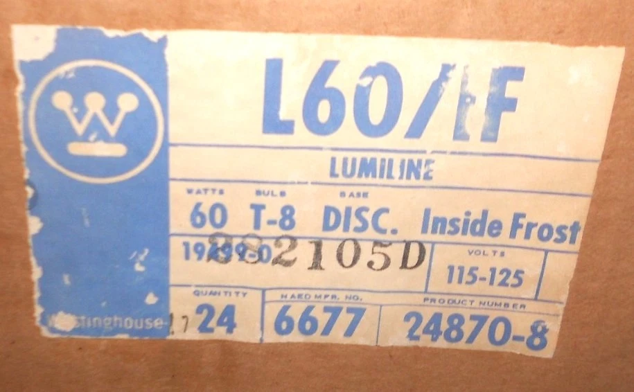 L60 60W L60/IF Inside Frost LUMILINE 17.8" Light Bulb Lamp Westinghouse 248708 - Image 4 of 4