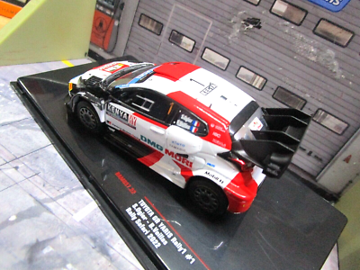Toyota Yaris GR Rally1 1/43 - Safari Kenya 2022 - Ogier - Ixo RAM857 - Neuf