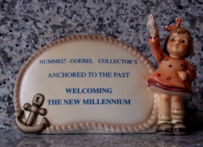 Hummel figurine Hum 820 ''Caribbean Collection * Welcoming New Millenium'' TMK 8