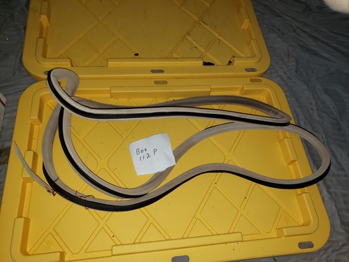 1995-2001 BMW E38 LWB 740iL 750iL Rear Door Seal Pair Sand Beige right Right OEM
