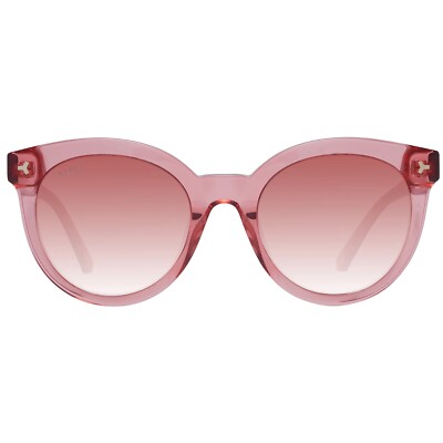 Bally BY0069 66T Pink Round Cat Eye Plastic Sunglasses Frame 52-21-140 Italy Ma.