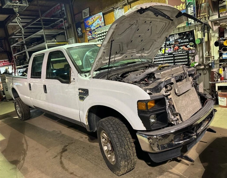 08-10 FORD SUPER DUTY LEFT GRILLE SUPPORT BRACKET P/N 8C34-8B459AB OEM PART Foto 4 de 4