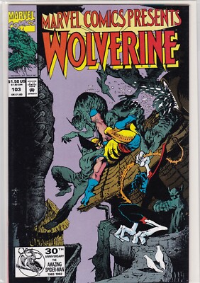 MARVEL COMICS PRESENTS #103 WOLVERINE & NIGHTCRAWLER / GHOST RIDER NEVER READ