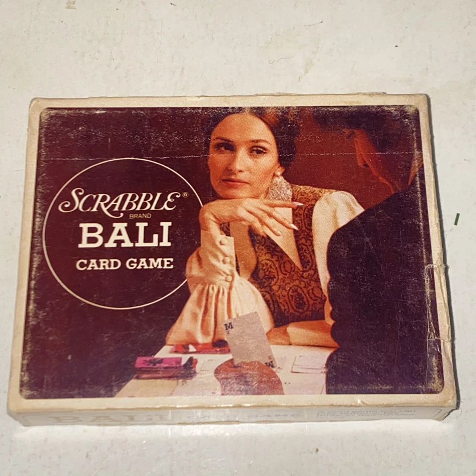 Vintage 1972 Scrabble Brand Bali Card Game A Word Game Solitaire - 4 Players - Image 2 of 4