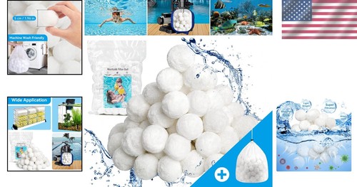 Pool Filter Balls for Above Ground Pools - Eco-Friendly Sand Replacement - Picture 2 of 8
