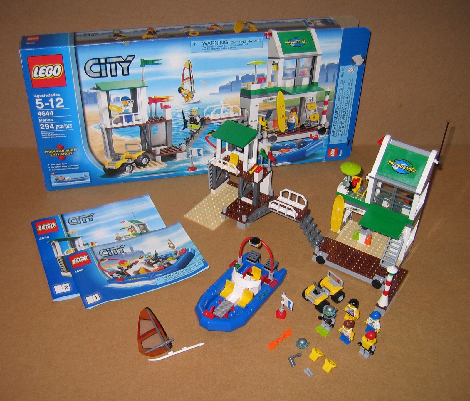 4644 LEGO Marina – 100% Complete w box & Instructions EX COND 2011 4644 LEGO Marina – 100% Complete w box & Instructions EX COND 2011