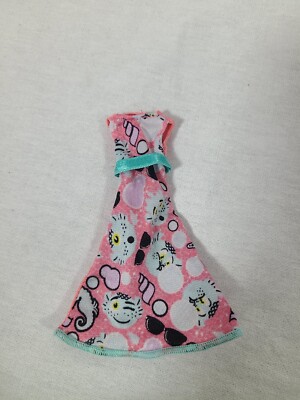 strapless open back dress Pink Fruit Emoji Pinafore Dress – Huxbaby main image 0
