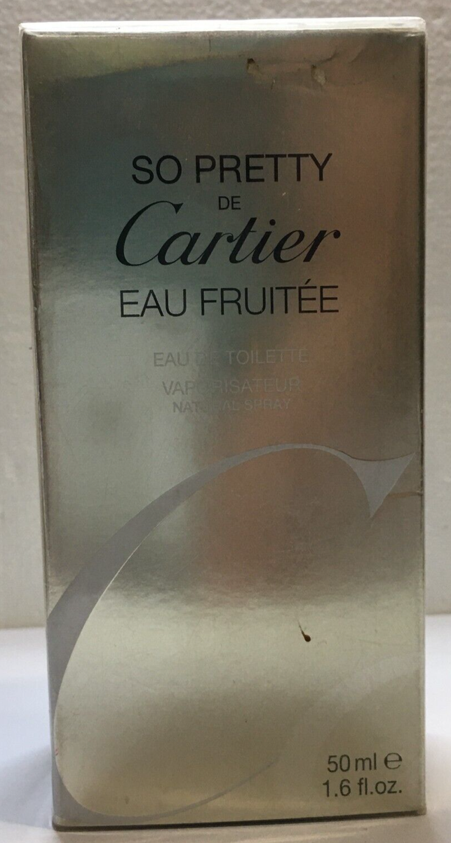 So Pretty Eau Fruitee Cartier for Women Eau de Toilette 50ml New