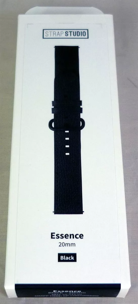 Strap Studio Leather Band for Samsung Galaxy Watch 42mm Black eBay