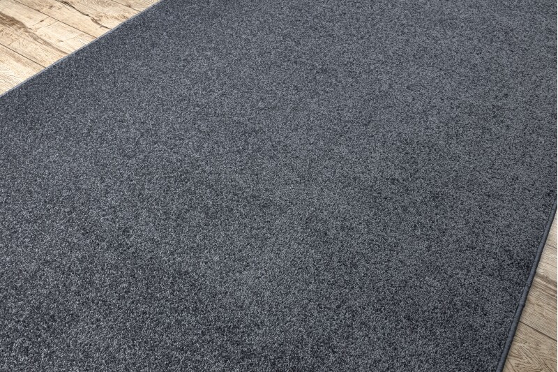 Teppich Teppichboden SANTA FE Grau 97 Eben, Glatt, Einfarbig