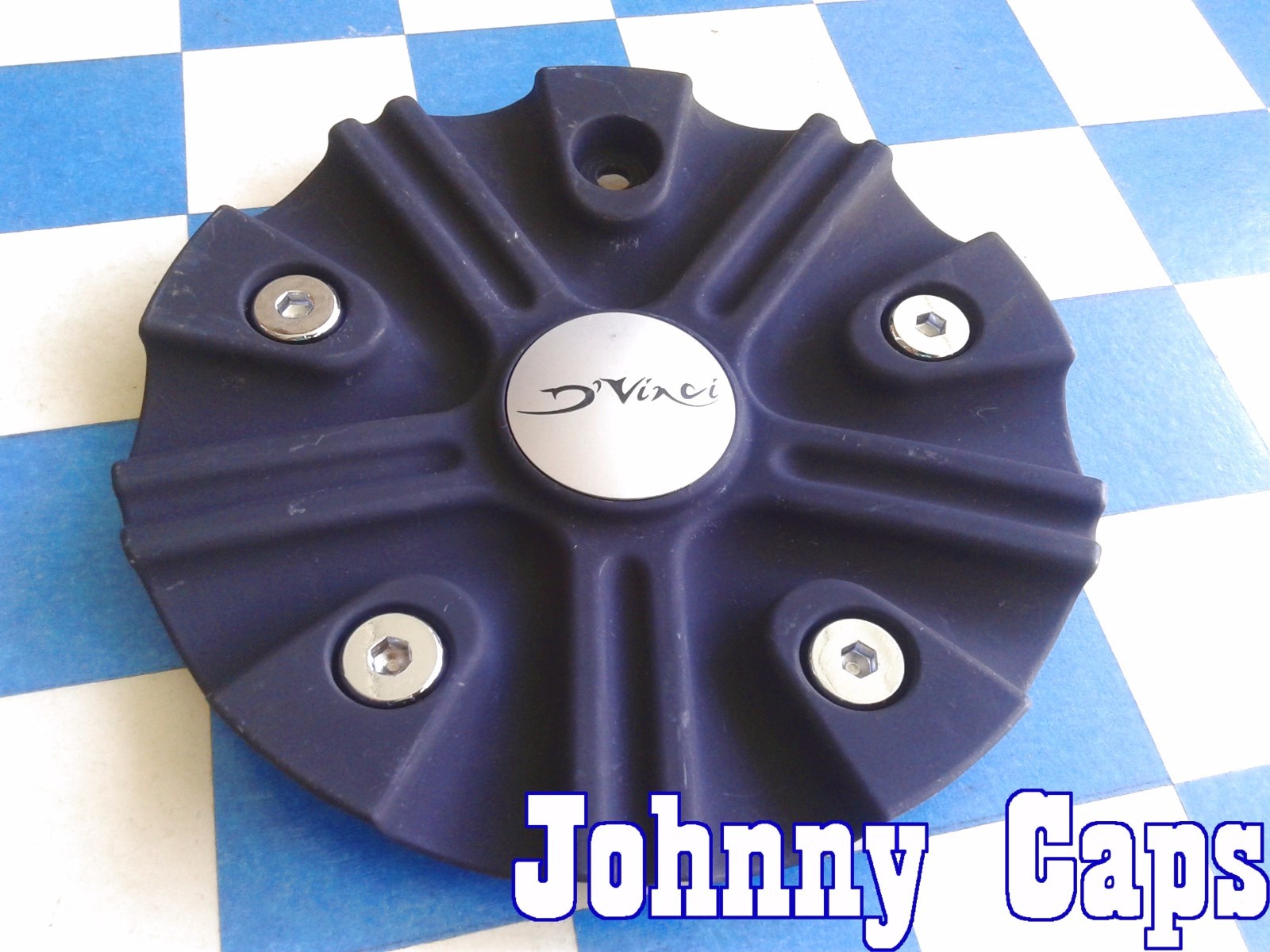 D'VINCI 67 Black Custom Wheel Center Cap 475L161 (1)