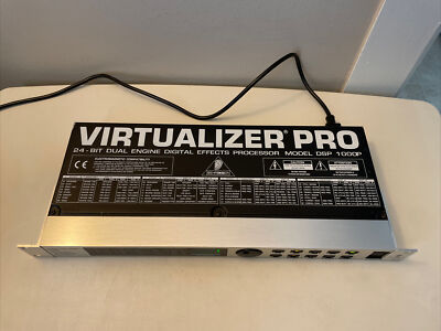 VIRTUALIZER PRO DSP1024P デジタルエフェクトプロセッサー behringer virtualizer pro dsp1024p 24bit DSP 1024 processor