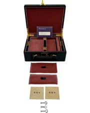 Vintage Asprey of London Jewelry Box Gift from Charles Jarrott to Elaine Schreye