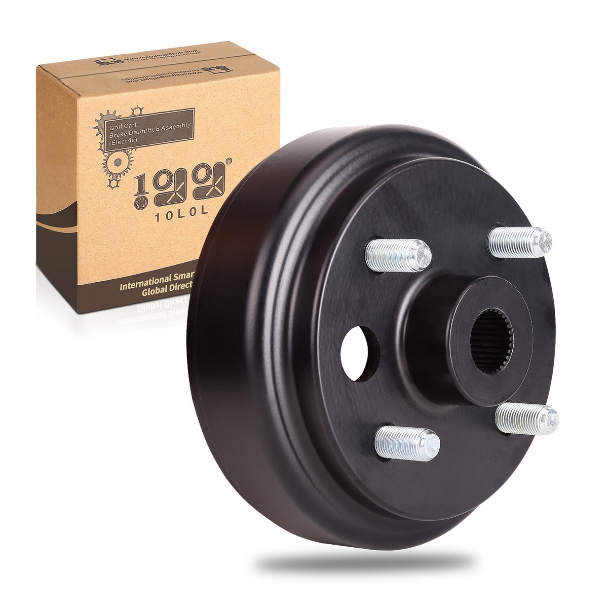 Golf Cart Rear Wheel Brake Hub Drum for 4 Cycle Gas EZGO TXT RXV