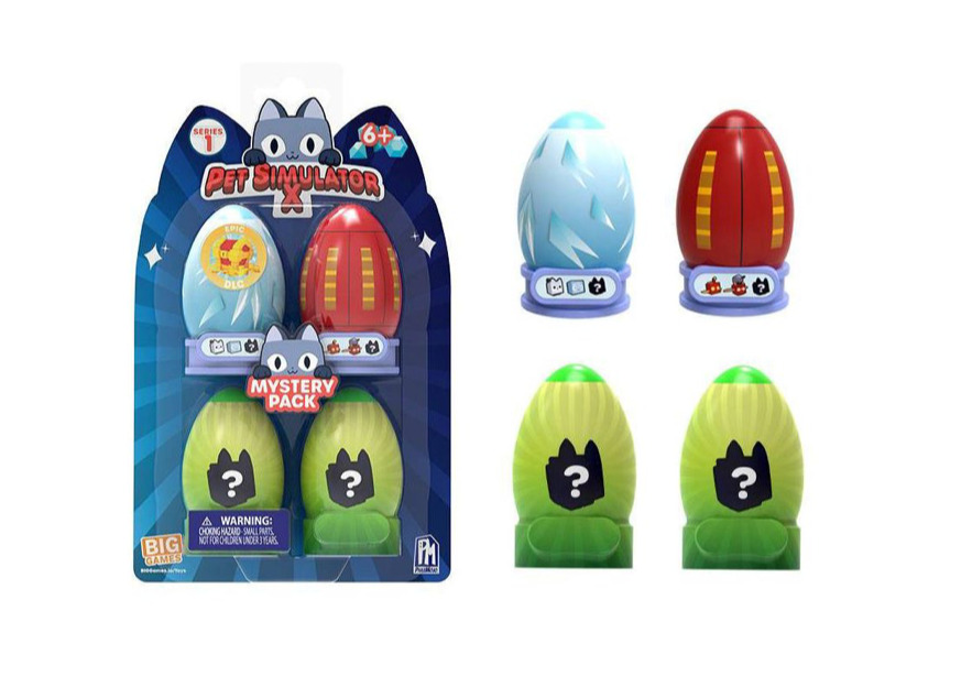 2X - Pet Simulator X Series 1 Big Games 2 Pack Mystery Eggs w/ Rare DLC  Code NEW