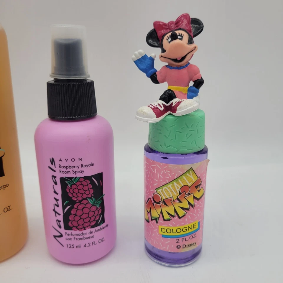 Lote de 5 Guirnalda de Minnie Mouse Técnica Natural Avon Perfume Corporal Spray De Colección Foto 4 de 4