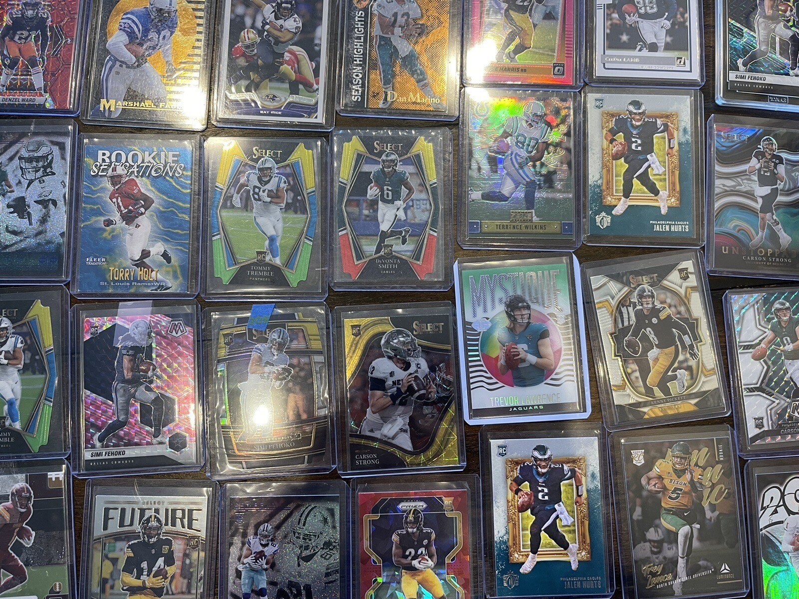 Football Card Lot eBay