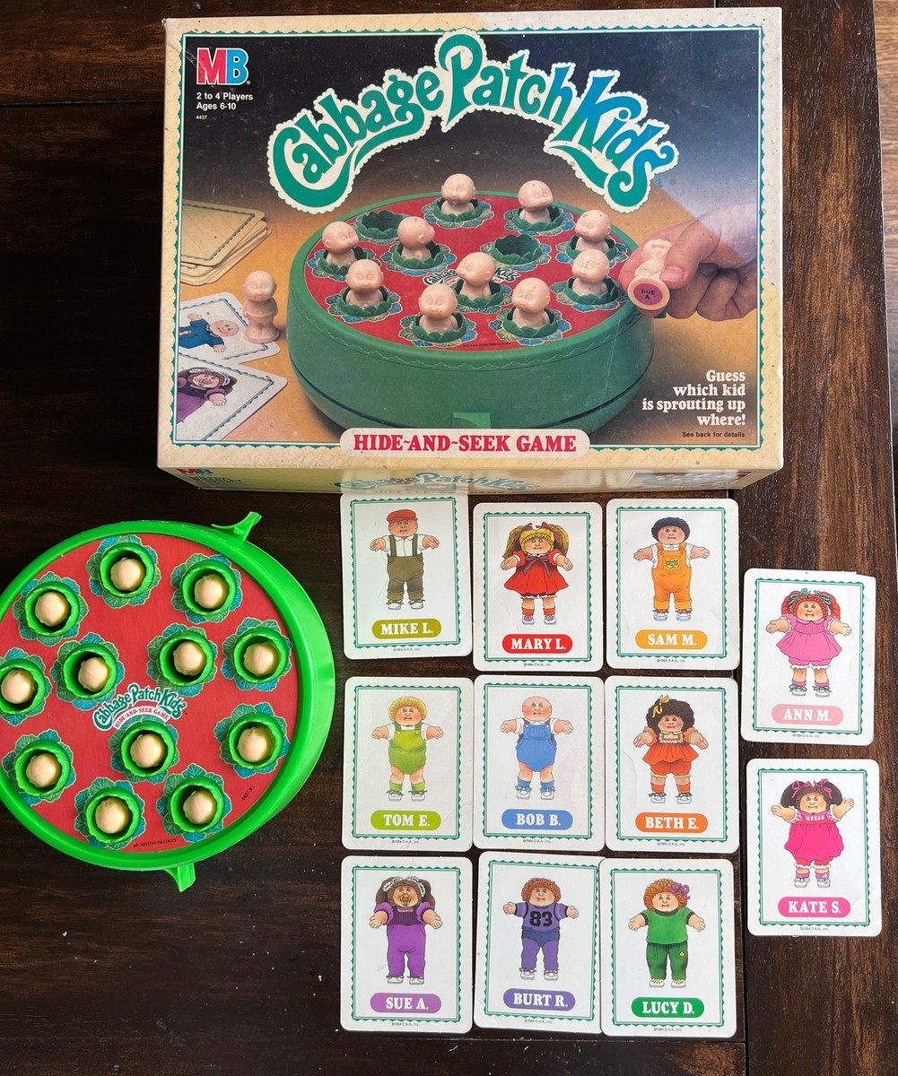 Hide and Seek スタジャン L Vintage 1984 Cabbage Patch Kids Hide-and-Seek game | eBay