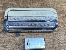 Vintage Rolls Razor Set The Whetter with Case & Built-In Strop Made in England