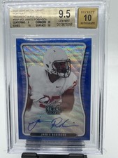 2020 Metal Draft Portrait Prismatic Wave Blue James Robinson BGS 9.5 10auto /20